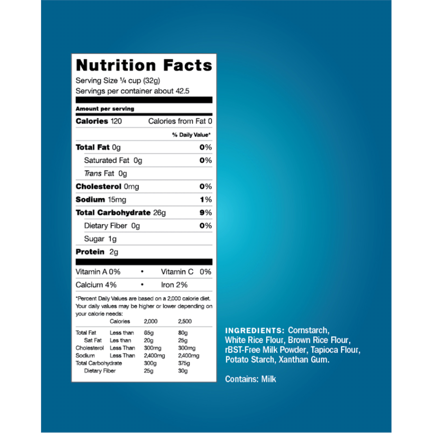 slide 2 of 2, Cup4Cup Gluten Free Multipurpose Flour, 48 oz