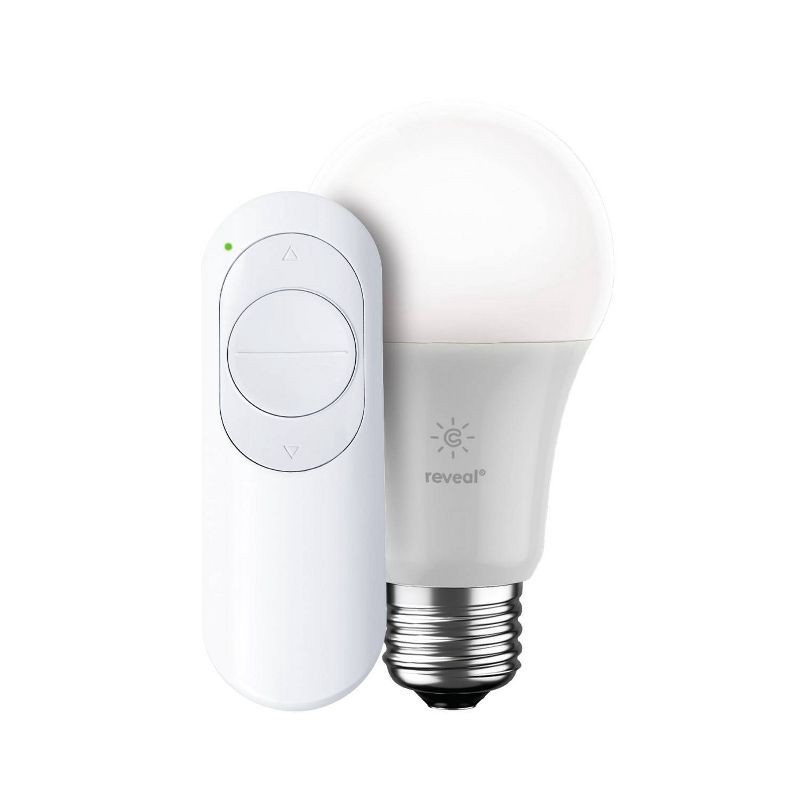 slide 3 of 5, General Electric GE CYNC Reveal Smart Light Bulb with Smart Dimmer Remote Bundle, 1 ct