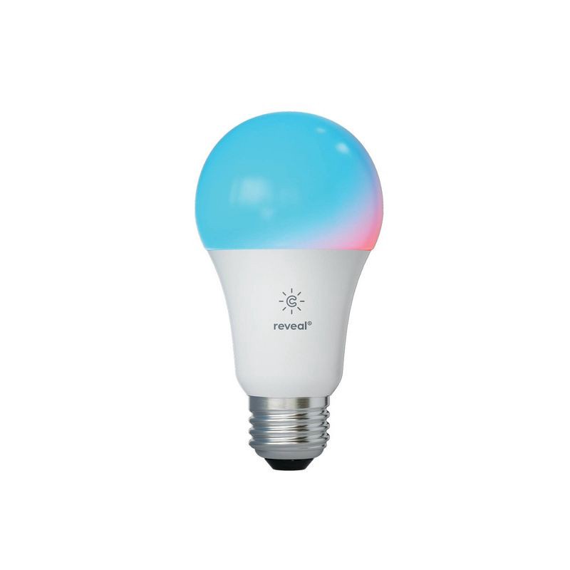 slide 4 of 8, GE Household Lighting GE 2pk CYNC Reveal Smart A21 LED Light Bulbs Full Color, 2 ct