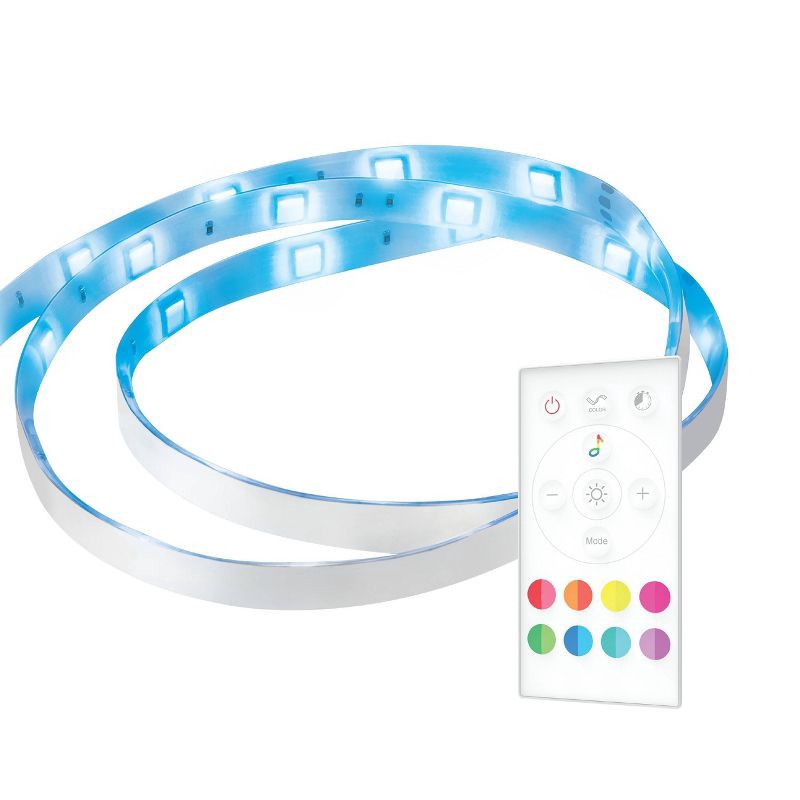 slide 9 of 9, GE Household Lighting GE LED+ Color Changing Light Strip 16ft, 16 ft