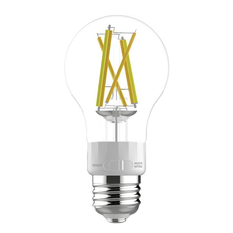 slide 2 of 5, GE Household Lighting GE 4pk 60W Color Select A15 LED Ceiling Fan Light Bulbs: Warm White, Dimmable, 800 Lumens, E26 Base, 13.7-Year Life, 4 ct