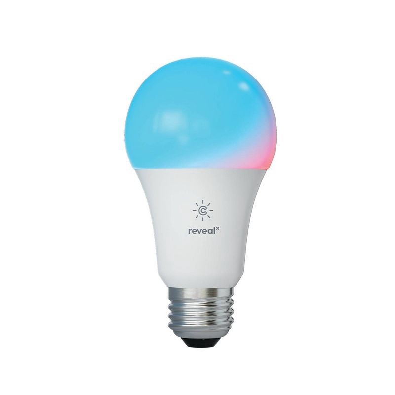 slide 5 of 9, GE Household Lighting GE CYNC Reveal Smart A21 LED Light Bulbs Full Color, 1 ct