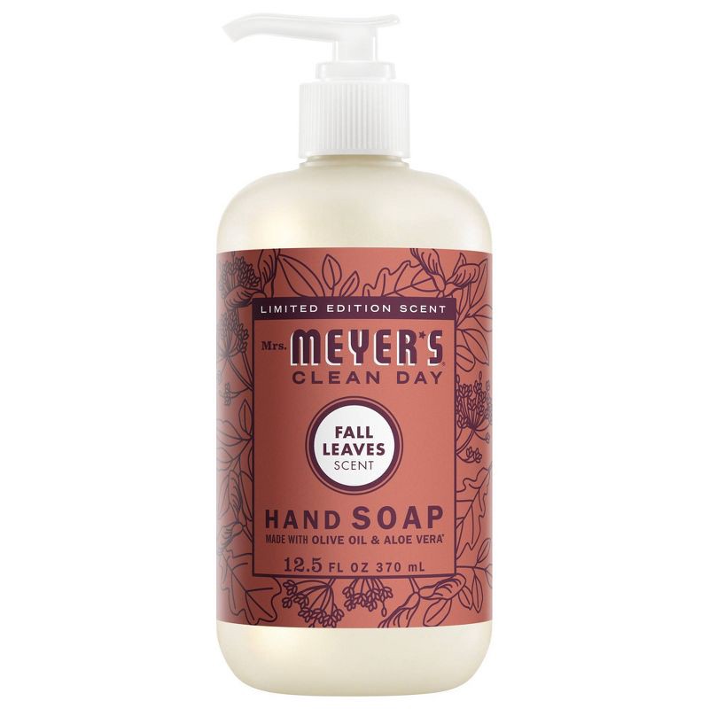 slide 1 of 9, Mrs. Meyer's Clean Day Liquid Hand Soap - Fall Leaves - 12.5 fl oz, 12.5 fl oz