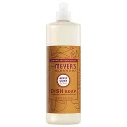 Mrs. Meyer's Clean Day Dish Soap - Apple Cider - 16 fl oz: Paraben-Free, Phthalate-Free, Removes Grease