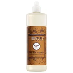 Mrs. Meyer's Clean Day Liquid Dish Soap - Acorn Spice - 16 fl oz: Paraben-Free, Multi-Surface, Removes Grease