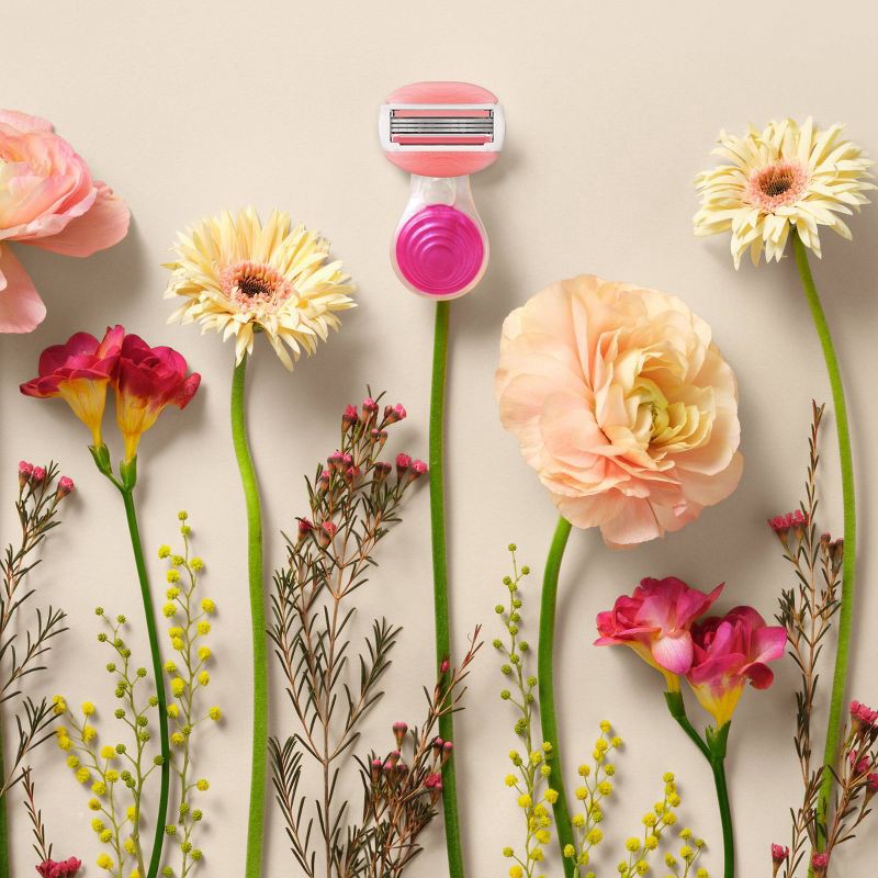 slide 3 of 6, Rifle Paper Co. + Venus ComfortGlide Women's Travel Razor, 1 Razor Blade Refill and Travel Case, 1 ct