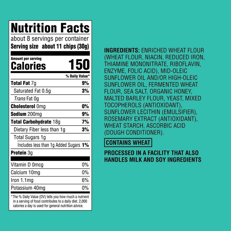 slide 4 of 4, Sea Salt Pita Chips - 8oz - Good & Gather™, 8 oz