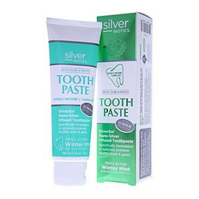 slide 1 of 1, Silver Biotics Coral Toothpaste, 4 oz