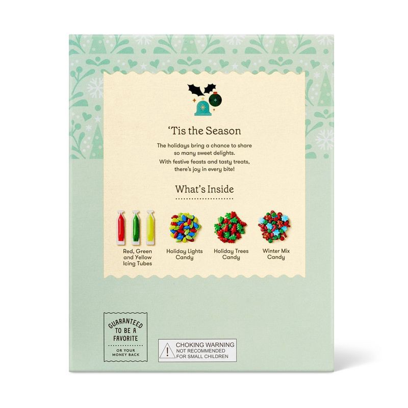 slide 3 of 4, Christmas Classic Icing & Candies Decorating Kit - 4.8oz - Favorite Day™, 4.8 oz