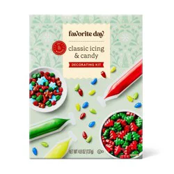 Christmas Classic Icing & Candies Decorating Kit - 4.8oz - Favorite Day™