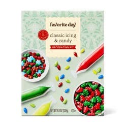 Christmas Classic Icing & Candies Decorating Kit - 4.8oz - Favorite Day™