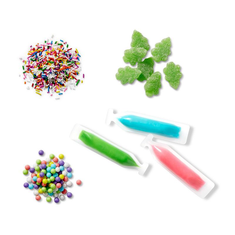 slide 2 of 3, Christmas Rainbow Icing & Candies Decorating Kit - 4.8oz - Favorite Day™, 4.8 oz