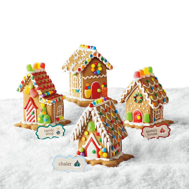 slide 3 of 4, Christmas Mini Village Gingerbread House Kit - 36.2oz - Favorite Day™, 36.2 oz