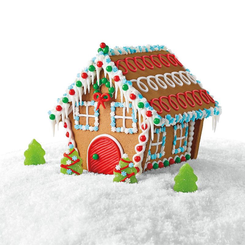 slide 4 of 4, Christmas Pre-Built Gingerbread House Kit - 27.2oz - Favorite Day™, 27.2 oz