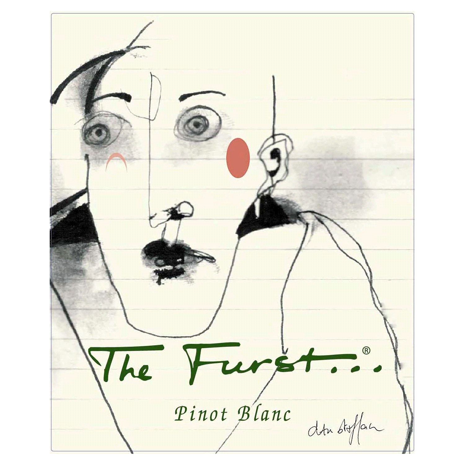 slide 1 of 2, Furst Pinot Blanc, 750 ml