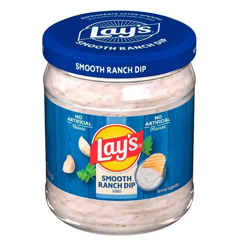 slide 1 of 5, Lay's Dip Smooth Ranch 15 Oz, 15 oz