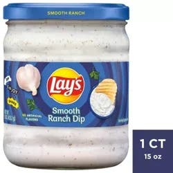 Lay's Dip Smooth Ranch 15 Oz