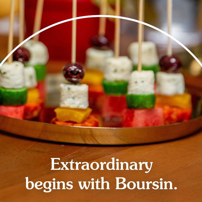 slide 7 of 8, Boursin Cheese Bites Garlic & Fine Herbs - 4.23oz, 4.23 oz