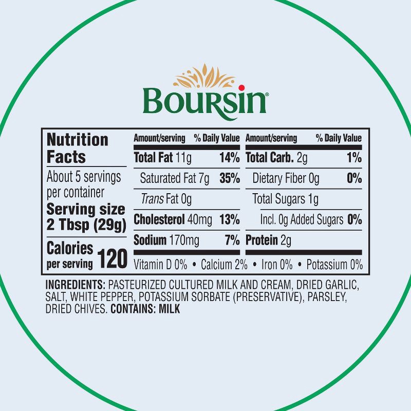 slide 8 of 8, Boursin Cheese Bites Garlic & Fine Herbs - 4.23oz, 4.23 oz