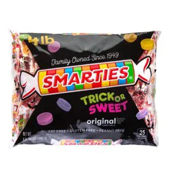 Smarties Halloween Trick or Sweet Candy Bag - 64oz