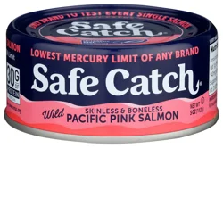 Safe Catch Wild Skinless & Boneless Pacific Pink Salmon 5 oz