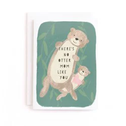 Minted Greeting Card No Otter Mom