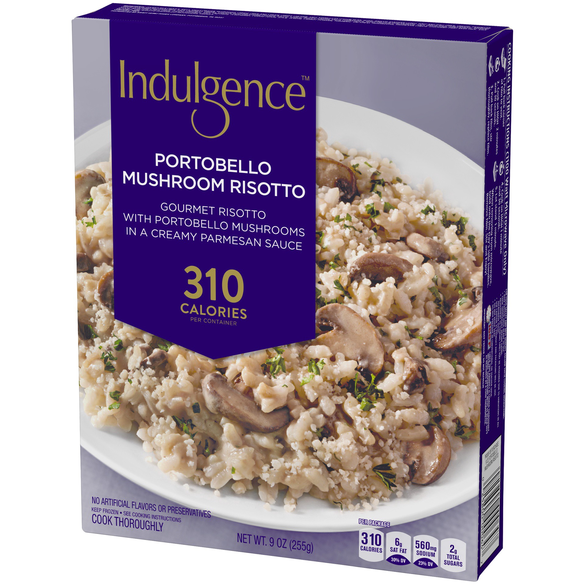 slide 3 of 6, Indulgence Portobello Mushroom Risotto, 9 oz