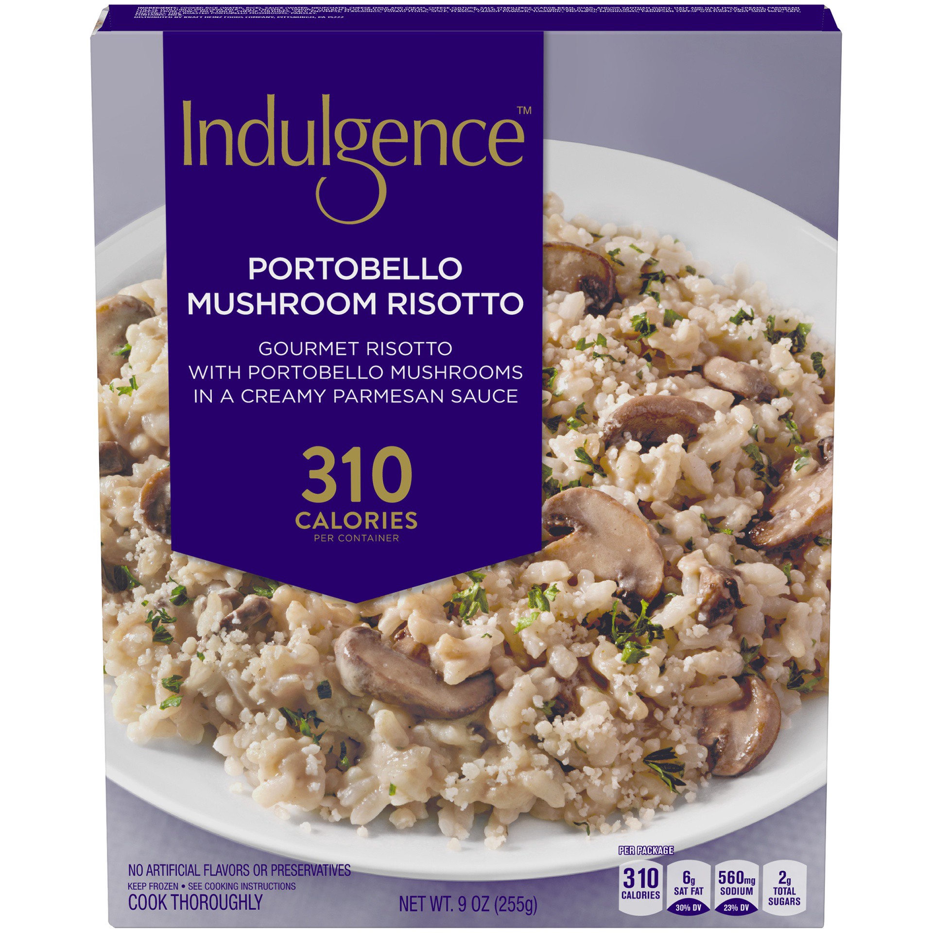 slide 1 of 6, Indulgence Portobello Mushroom Risotto, 9 oz