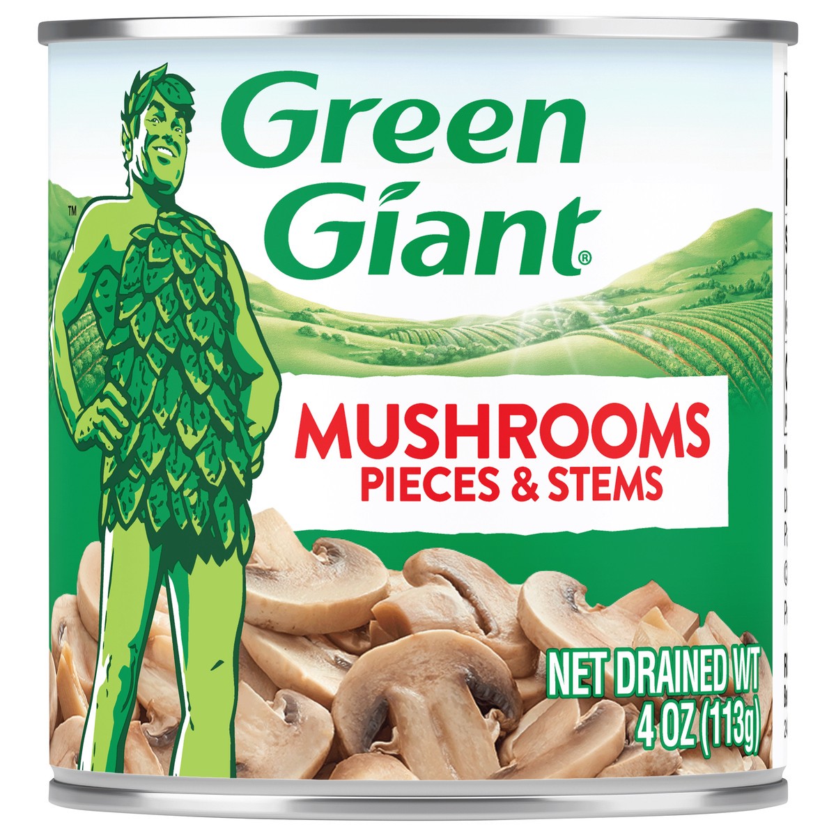 slide 1 of 9, Green Giant Pieces & Stems Mushrooms 4 oz, 4 oz