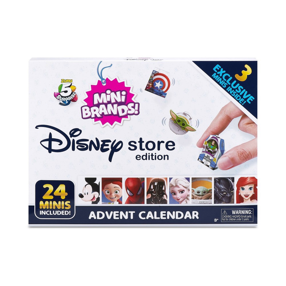 5 Surprise Mini Brands Disney Advent Calendar 1 ct Shipt