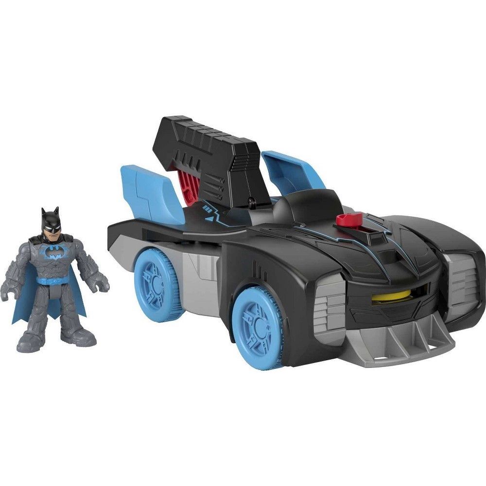 slide 3 of 5, Fisher-Price Imaginext DC Super Friends Batman Bat-Tech Batmobile, 1 ct