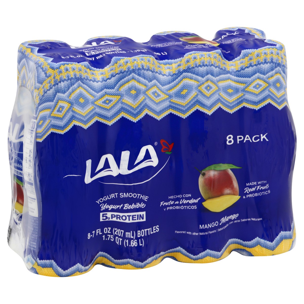 slide 5 of 9, LALA Mango Yogurt Smoothie 8 pack, 8 ct