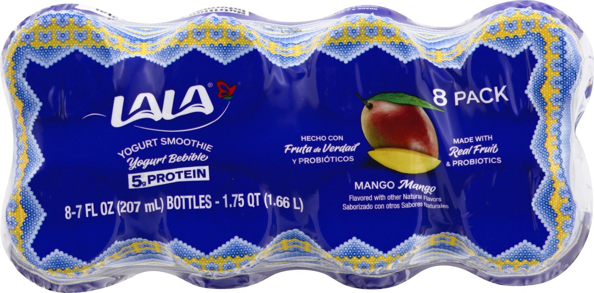 slide 6 of 9, LALA Mango Yogurt Smoothie 8 pack, 8 ct