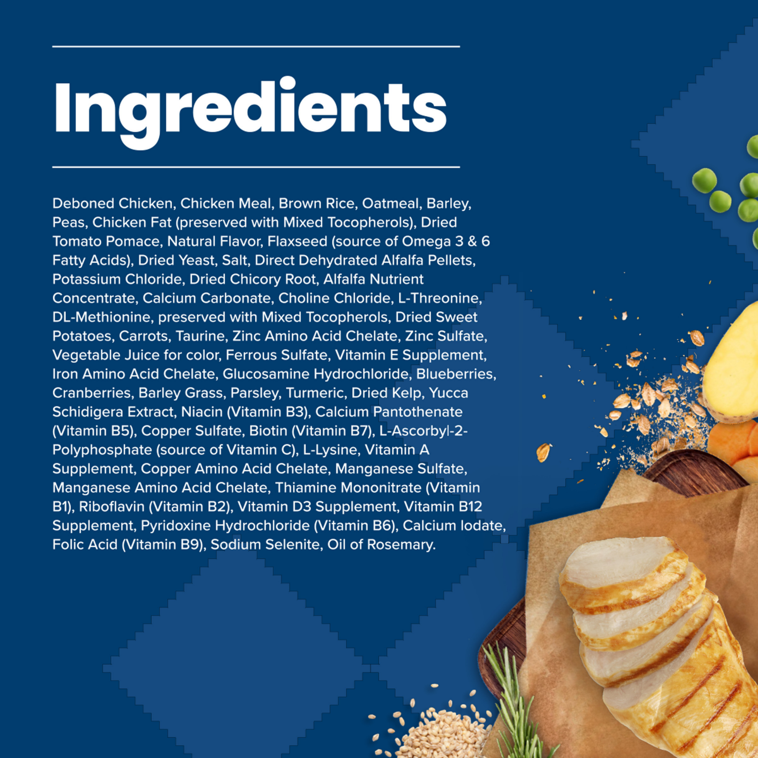 slide 8 of 8, Blue Buffalo Chicken & Brown Rice Dog Food, 15 lb