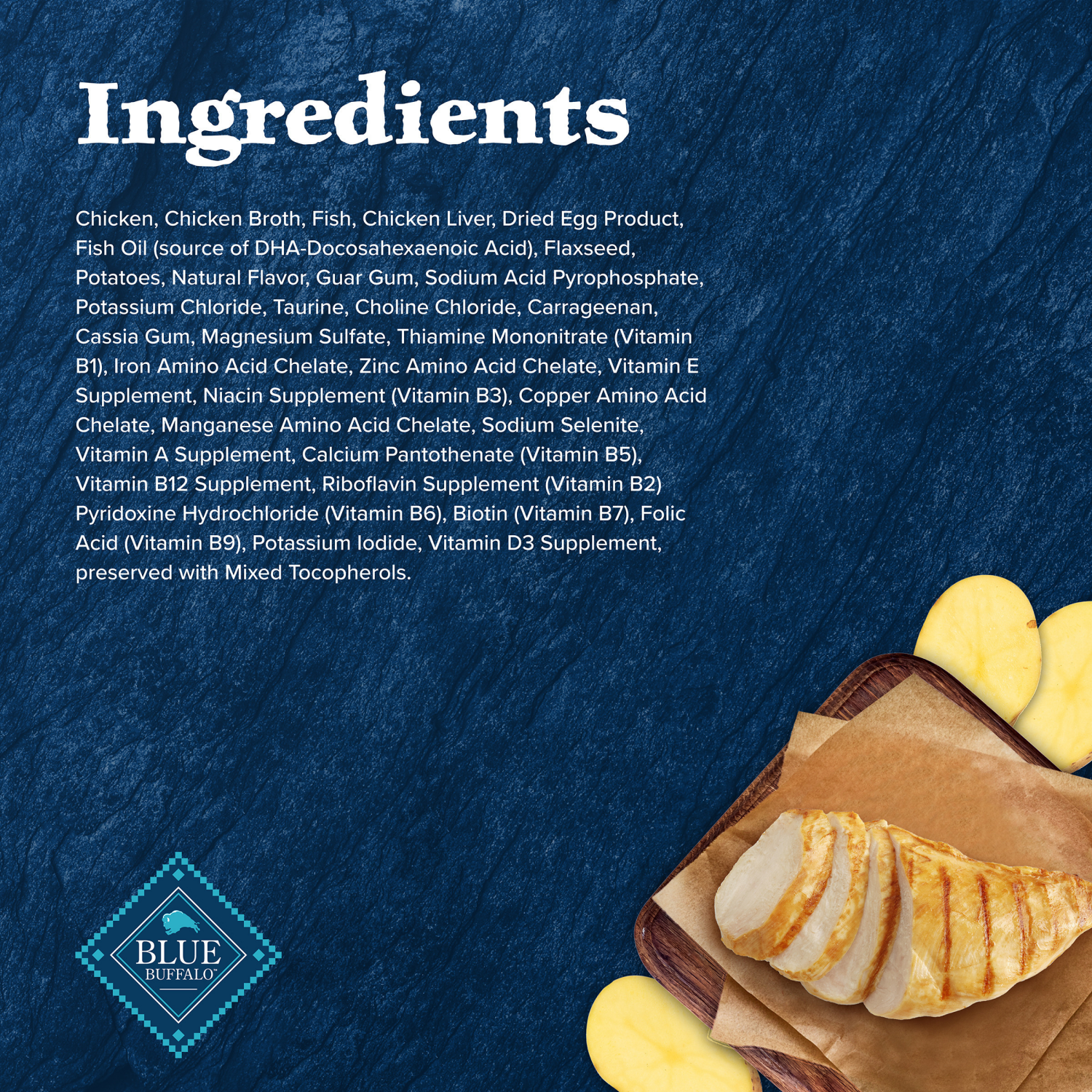 slide 8 of 8, Blue Buffalo Blue Wilderness Grain Free Formula Chicken Recipe Food for Kittens 3 oz, 3 oz