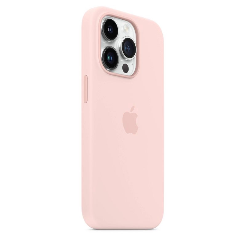 slide 2 of 3, Apple iPhone 14 Pro Silicone Case with MagSafe - Chalk Pink, 1 ct