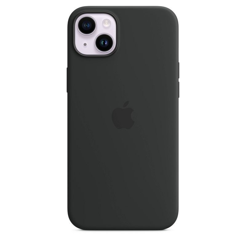 slide 2 of 5, Apple iPhone 14 Plus Silicone Case with MagSafe - Midnight, 1 ct