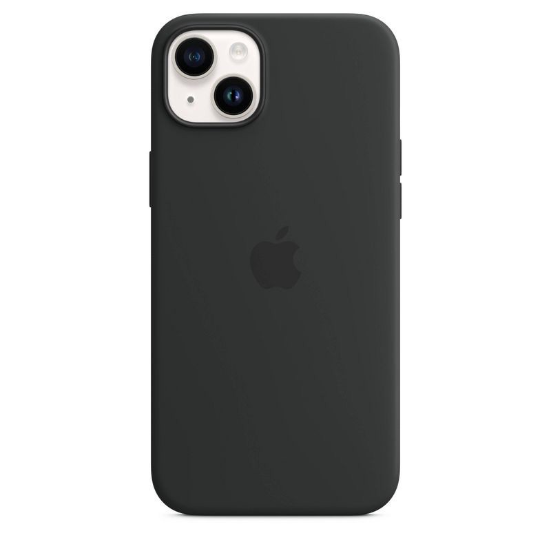 slide 4 of 5, Apple iPhone 14 Plus Silicone Case with MagSafe - Midnight, 1 ct