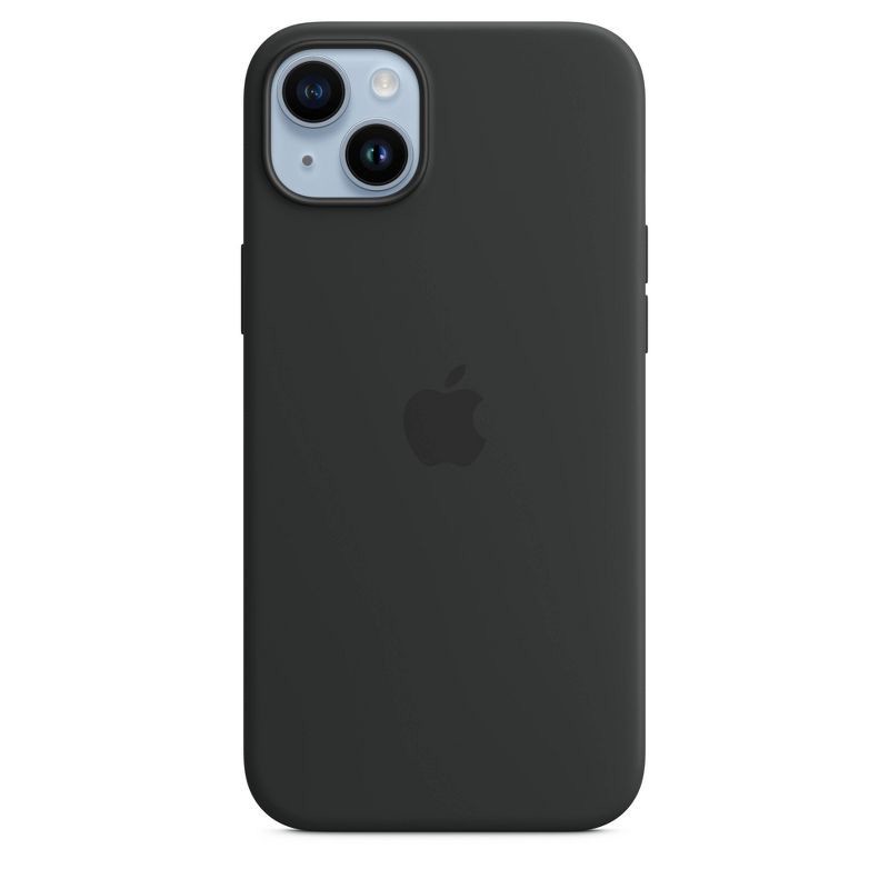 slide 1 of 5, Apple iPhone 14 Plus Silicone Case with MagSafe - Midnight, 1 ct