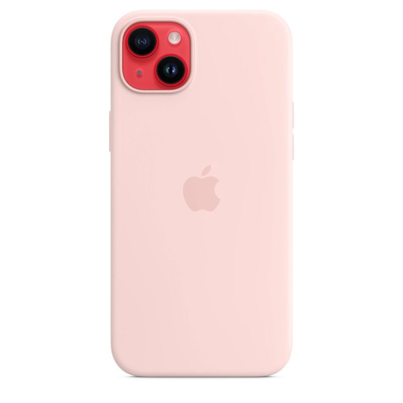 slide 5 of 5, Apple iPhone 14 Plus Silicone Case with MagSafe - Chalk Pink, 1 ct