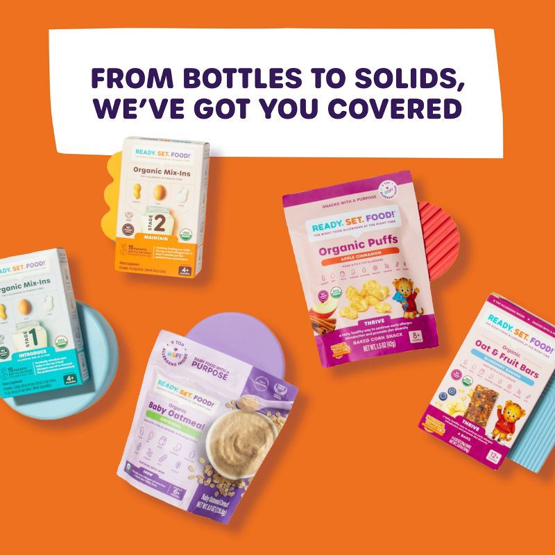 slide 5 of 7, Ready, Set, Food! Baby Oatmeal - Original - 8oz, 8 oz