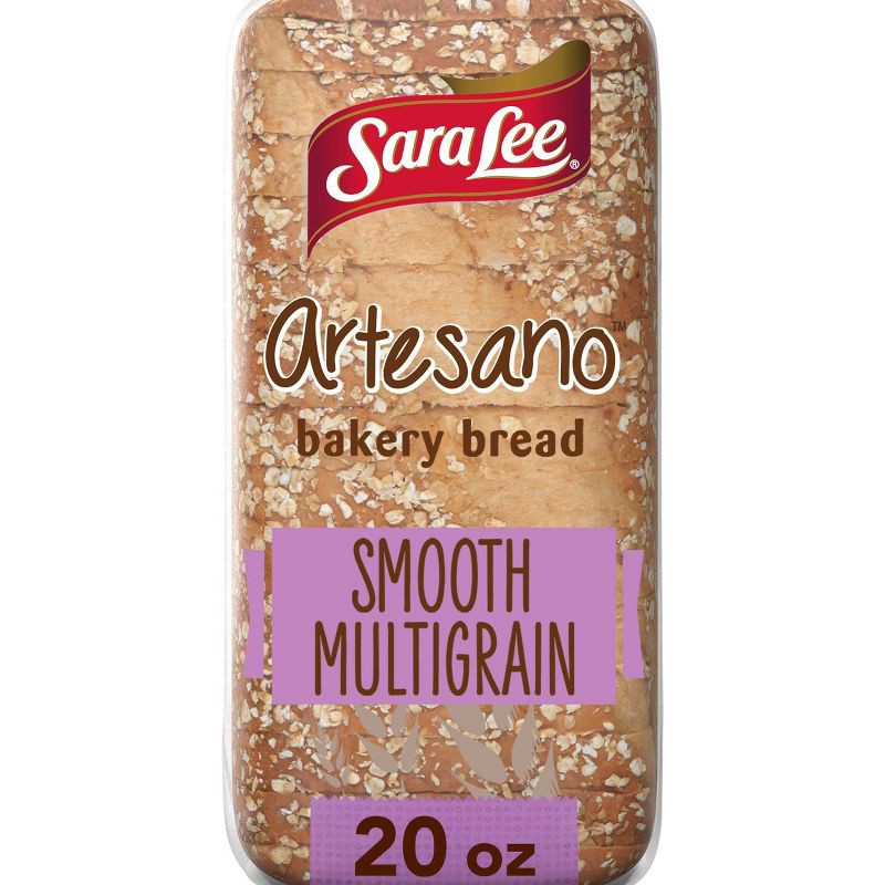 slide 1 of 9, Sara Lee Artesano Smooth Multigrain - 20oz, 20 oz