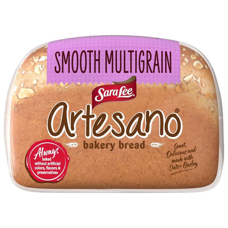 slide 6 of 9, Sara Lee Artesano Smooth Multigrain - 20oz, 20 oz