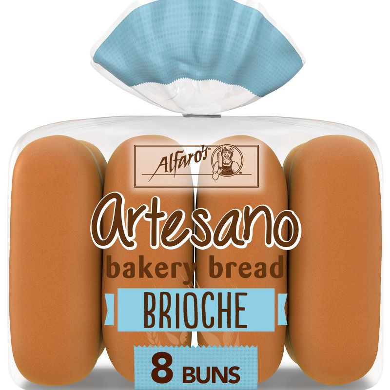 slide 1 of 9, Sara Lee Artesano Brioche Hot Dog Buns - 16oz, 16 oz