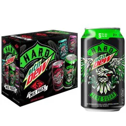 Hard Mountain Dew Hard Mtn Dew Hard Zero Multipack - 12 fl oz/Cans