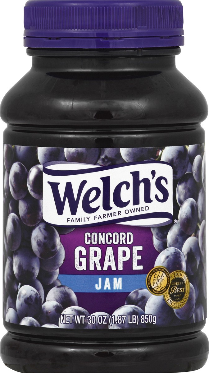 slide 2 of 2, Welch's Concord Grape Jam - 30oz, 