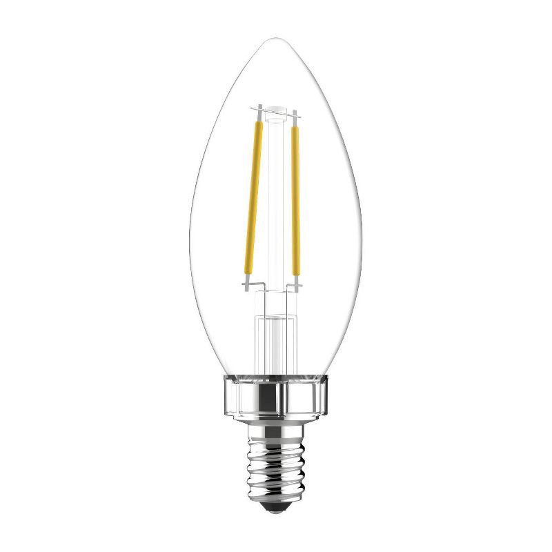 slide 2 of 5, General Electric GE 2pk 4 Watts Soft White Candelabra Base Decorative Light Bulbs, 2 ct