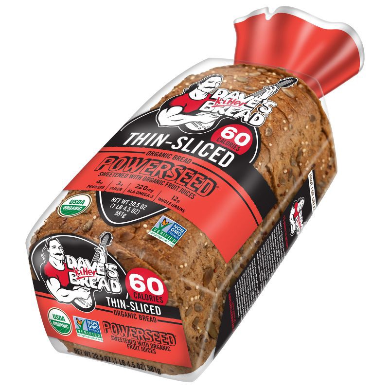 slide 14 of 16, Dave's Killer Bread Organic Powerseed Thin Sliced - 20.5oz, 20.5 oz