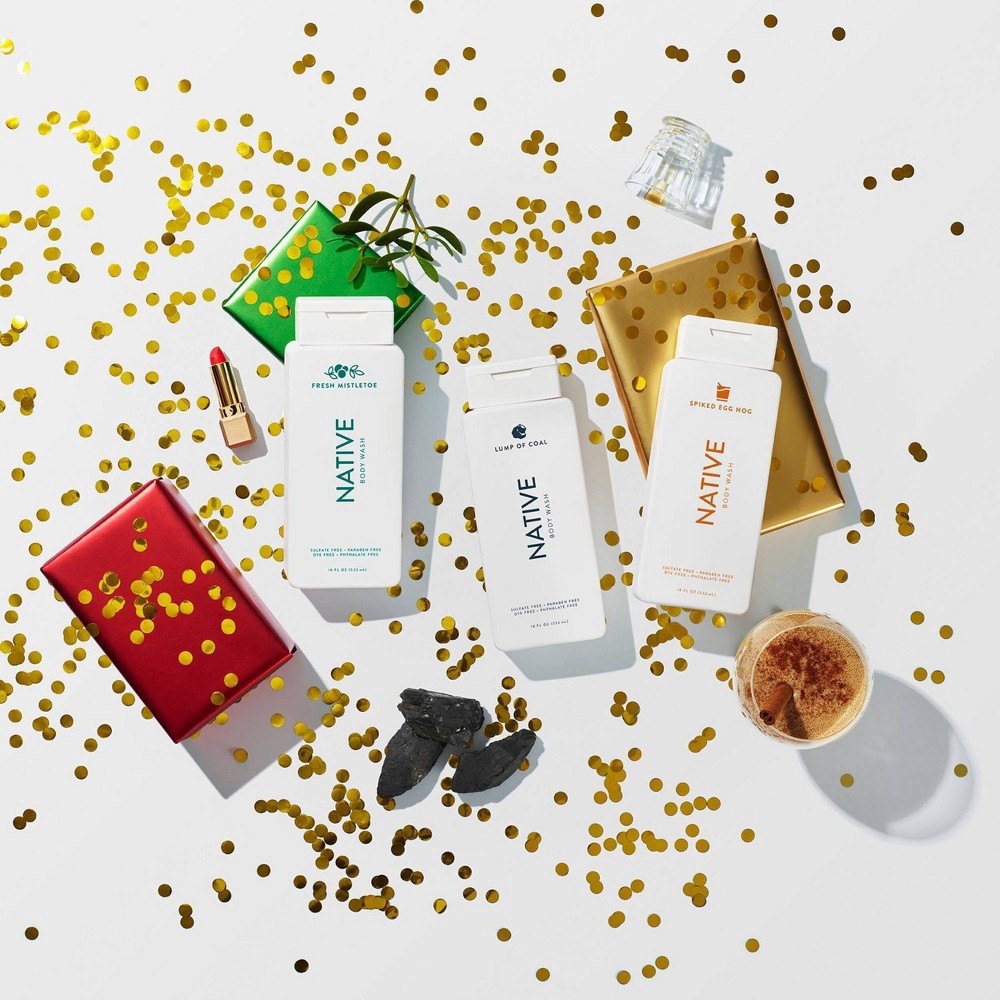 slide 4 of 5, Native Limited Edition Holiday Fresh Mistletoe Body Wash - 18 fl oz, 18 fl oz