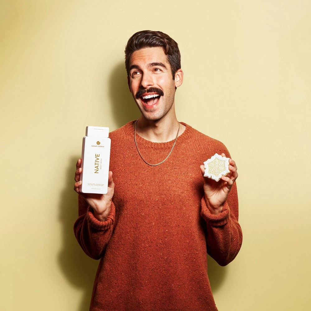 slide 5 of 6, Native Limited Edition Holiday Sugar Cookie Body Wash - 18 fl oz, 18 fl oz